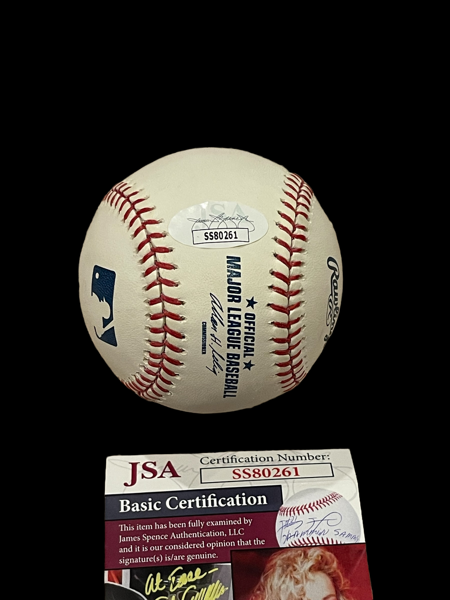Chris Sale autographed baseball with JSA COA Boston Red Sox