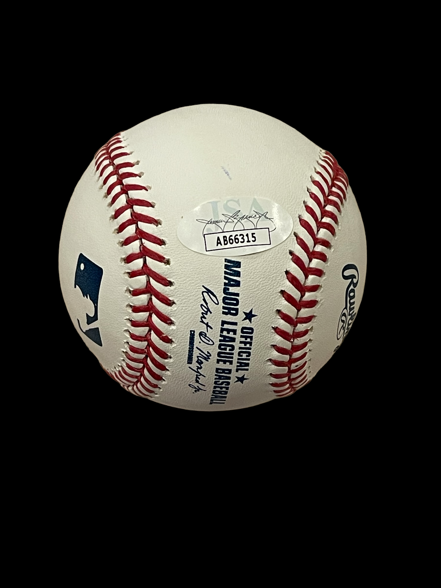 Vladimir Guerrero jr autographed baseball with JSA COA Toronto Blue jays