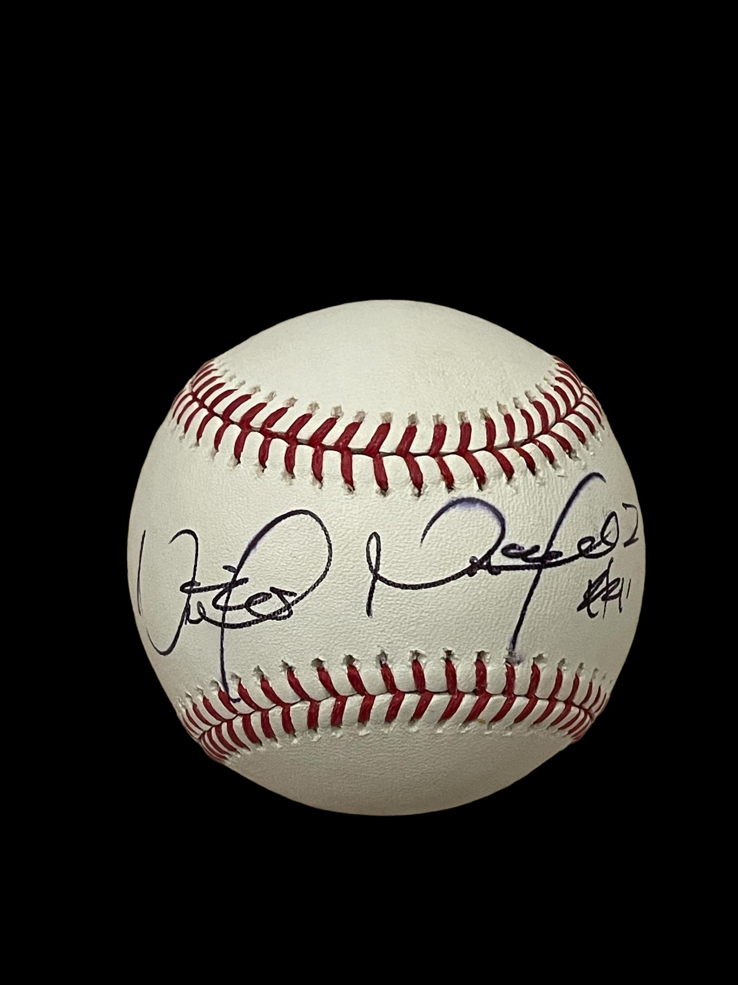 Victor Martinez Autographed baseball Detroit Tigers